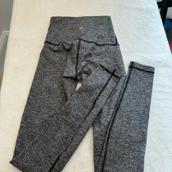 Lululemon Wunder Under Hi-Rise 7/8 Tight *25"
Heathered Black size 2 - Picture 7 of 13